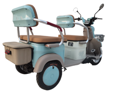 EEC Powerful 72v Electric Passenger Tricycle for Adults Use with Open Body & Lead Acid Battery