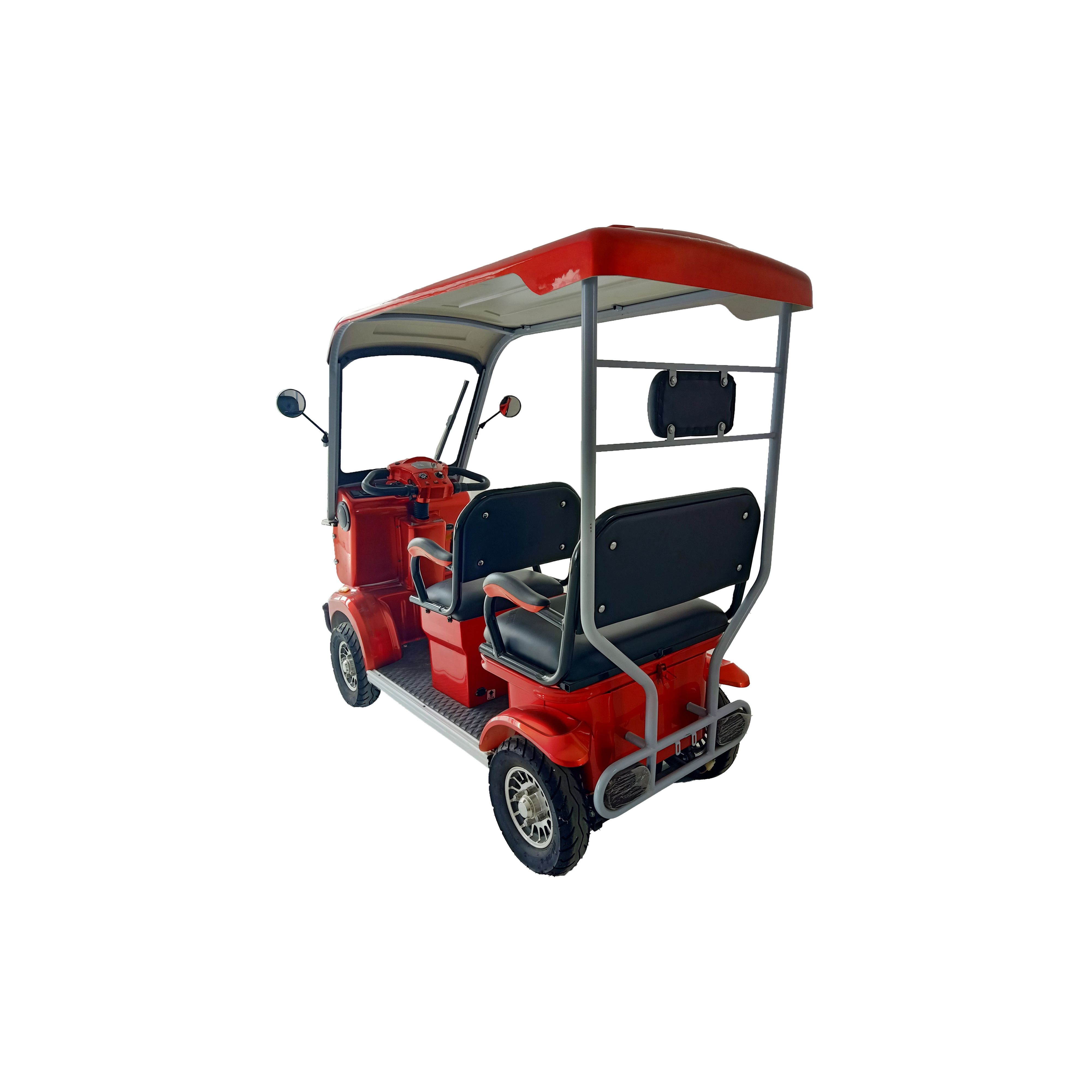 Cheap 800W 60V Long Range Electric Golf Cart Family Electric Tricycle 4 Wheel Electric Scooter