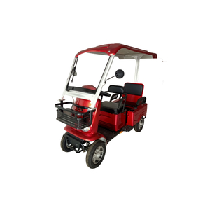 Customizable Manufacturer CE 60V 1000W Open Electric Tricycle 4 Wheel Golf Cart