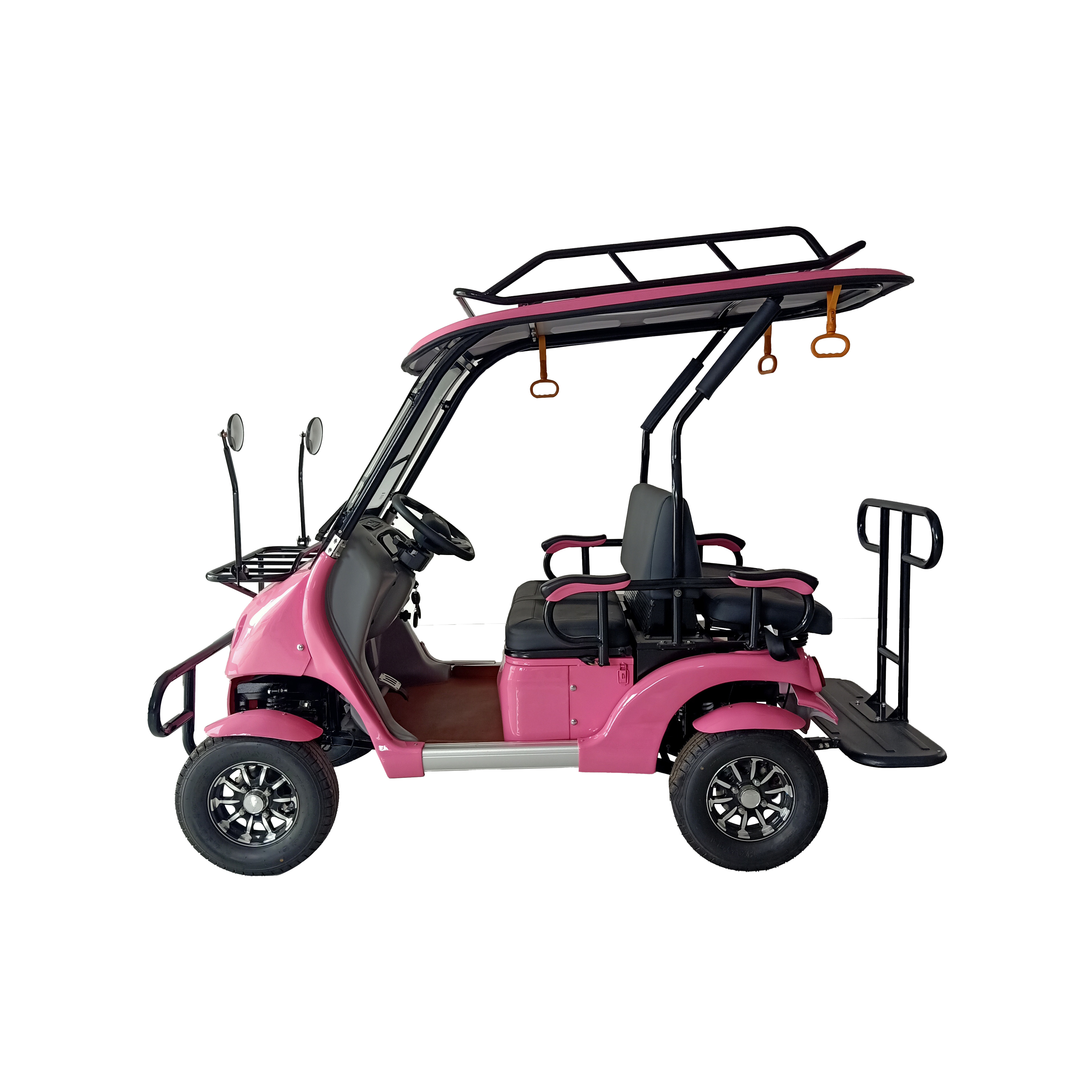 Hot Sale 2 Passengers Electric Golf Cart 4 Wheels Electric Vehicles (Q8-Back To Back)